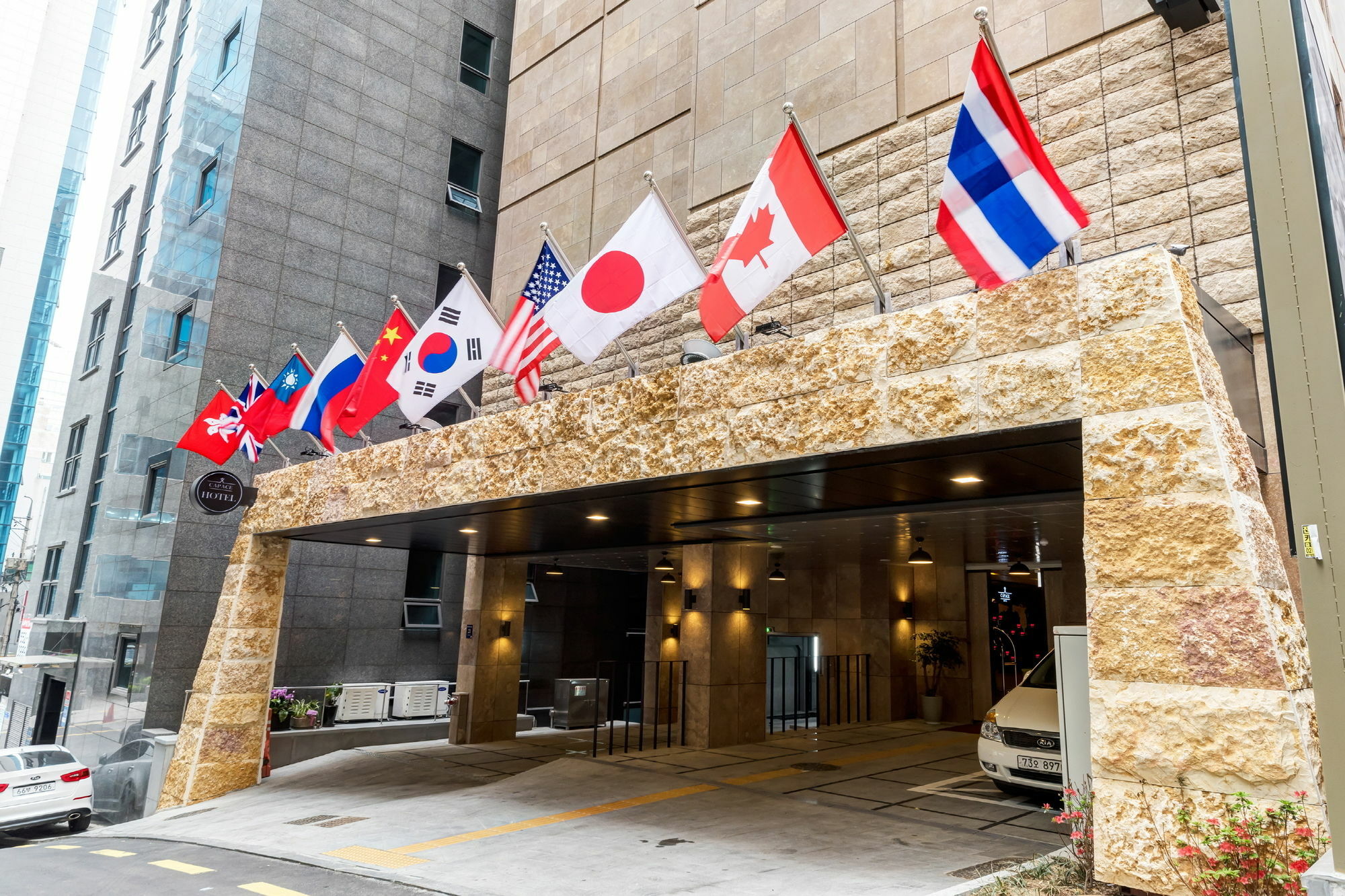 Capace Hotel Gangnam Seul Exterior foto